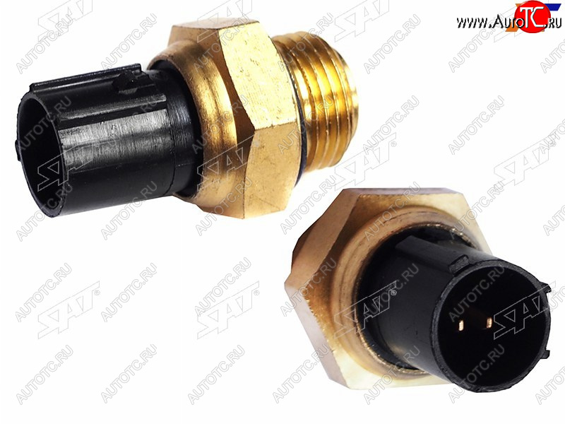 359 р. Датчик температуры включения вентилятора HONDA B18BB20BK20AK24AL15AF22BF23AG20AD13B-D17B SAT ST-37760-P00-004  с доставкой в г. Пермь