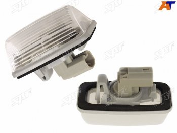 529 р. Подсветка номерного знака Toyota Allion (T240,T260) 01-21  Caldina (T240) 02-07  Corolla (E110) 95 SAT ST-396-0006  с доставкой в г. Пермь. Увеличить фотографию 1