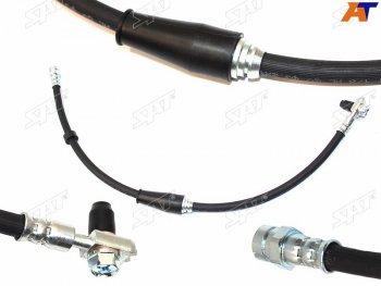Шланг тормозной передний (Таиланд) LH=RH SAT Volkswagen Passat ( B6,  B7,  B8,  B8.5) (2005-2025) седан, универсал, седан дорестайлинг, универсал дорестайлинг, седан рестайлинг, универсал рестайлинг
