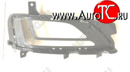 979 р. Правая вставка переднего бампера (с отверстием под ПТФ, пр-во Китай) BODYPARTS Hyundai Tucson TL рестайлинг (2018-2021)  с доставкой в г. Пермь