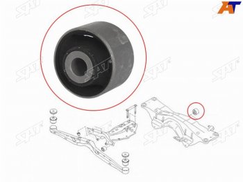 699 р. Сайлентблок Subaru Forester 97-08  Impreza 92-00  Legacy 93-98  Outback 94-99 SAT ST-41322-AC040  с доставкой в г. Пермь. Увеличить фотографию 1
