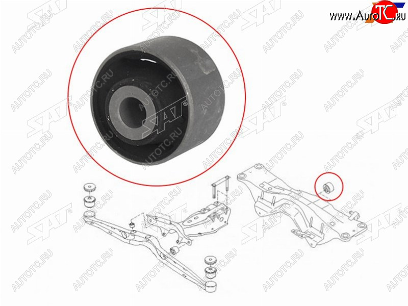 699 р. Сайлентблок Subaru Forester 97-08  Impreza 92-00  Legacy 93-98  Outback 94-99 SAT ST-41322-AC040  с доставкой в г. Пермь