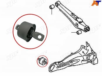929 р. Сайлентблок Mitsubishi ASX 10-  Lancer 07-17  Outlander 05-22  Citroen C4 Aircross 12-16  C-Cros SAT ST-4120A125  с доставкой в г. Пермь. Увеличить фотографию 2