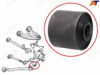 231 р. Сайлентблок Toyota Crown 03-12  Lexus GS 05-12  Toyota Crown Majesta 04-09  Mark X 04-09 SAT ST-42305-30090-U  с доставкой в г. Пермь. Увеличить фотографию 1
