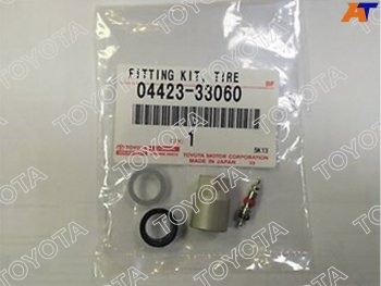 399 р. Комплект монтажный для датчика давления в шине TOYOTA TOYOTA 04423-33060  с доставкой в г. Пермь. Увеличить фотографию 1