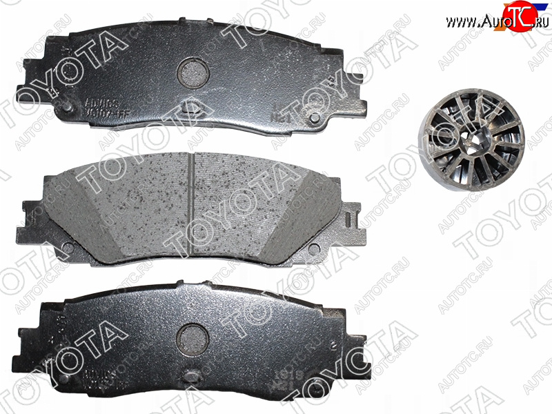 8 399 р. Колодки тормозные задние TOYOTA LAND CRUISER 300 21- V35A-FTS                                        TOYOTA 04466-60190  с доставкой в г. Пермь