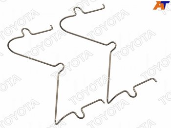 399 р. Комплект монтажный тормозных колодок TOYOTA HILUX 15- TOYOTA 04947-0K100  с доставкой в г. Пермь. Увеличить фотографию 2