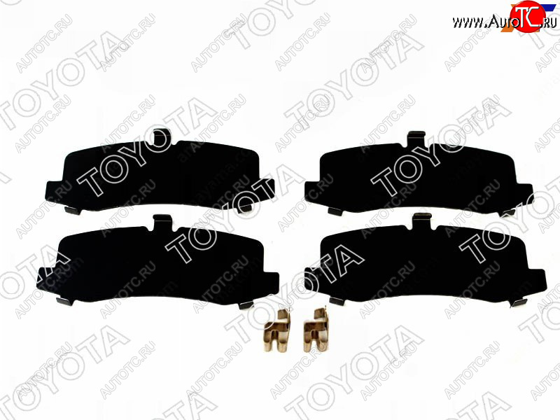 2 569 р. Пластины противоскрипные комплект задних торм.колодок LC PradoGX470 02- TOYOTA 04946-30100  с доставкой в г. Пермь
