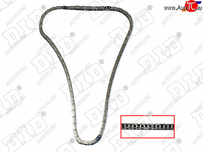 3 299 р. Цепь ГРМ MMC LANCER XASX 10- 4A914A92 DID 05FK SDH 122  с доставкой в г. Пермь
