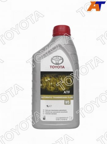 2 859 р. Масло трансмиссионное TOYOTA для АКПП WS 1Л (пластиковая канистра) Бельгия TOYOTA 08886-81210  с доставкой в г. Пермь. Увеличить фотографию 1