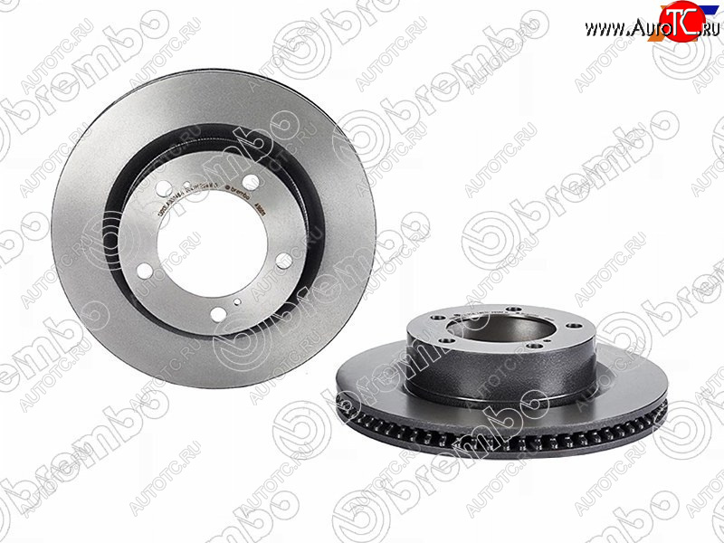 17 199 р. Передний тормозной диск (вентилируемый, d 340) BREMBO Lexus LX570 J200 дорестайлинг (2007-2012)  с доставкой в г. Пермь