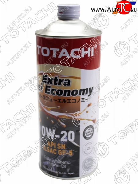 1 499 р. Масло моторное синтетическое TOTACHI Extra Fuel Economy 0W-20 SN, GF-5 1л TOTACHI 11401  с доставкой в г. Пермь