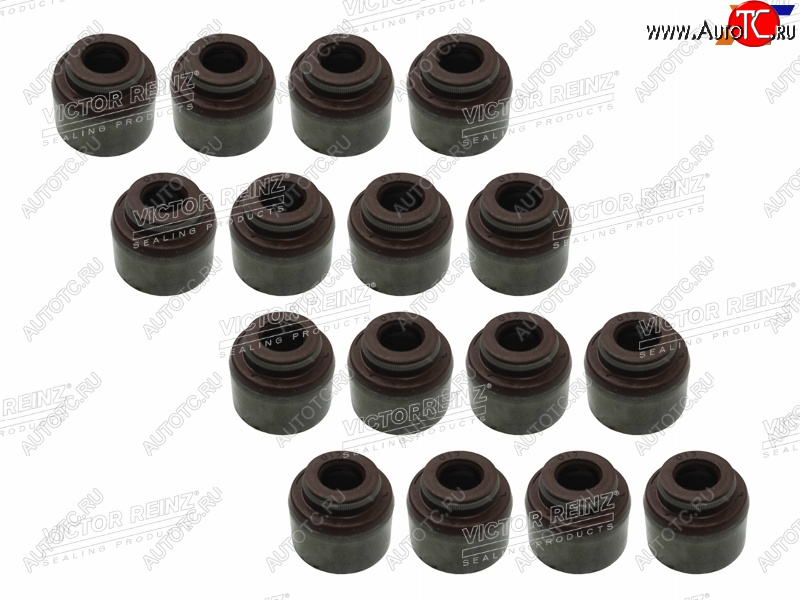 2 599 р. Колпачки маслосъемные комплект MITSUBISHI 4G134G636G726G74HYUNDAI SANTA FETERRACANKIA SORENTO VICTOR REINZ 12-52718-02  с доставкой в г. Пермь