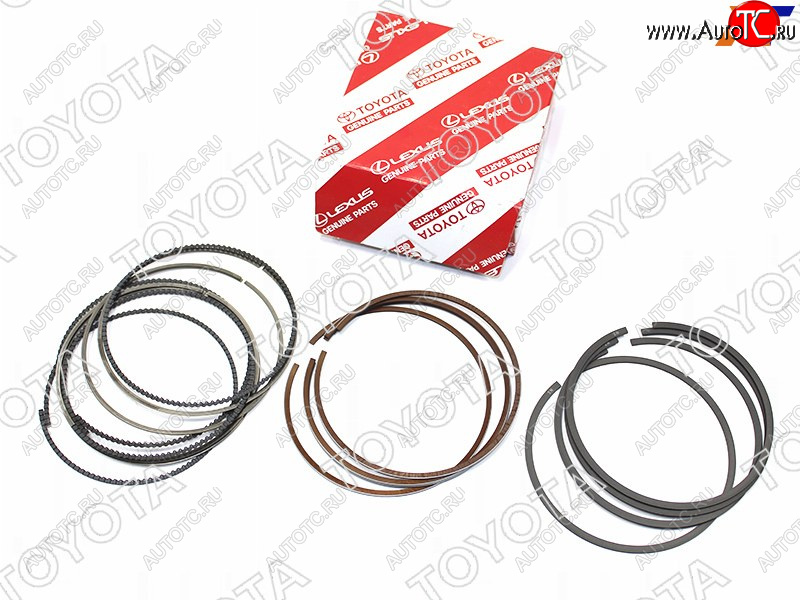 13 599 р. Кольца поршневые TOYOTA CAMRY,KLUGER 2AZFE 03- TOYOTA 13011-28102  с доставкой в г. Пермь