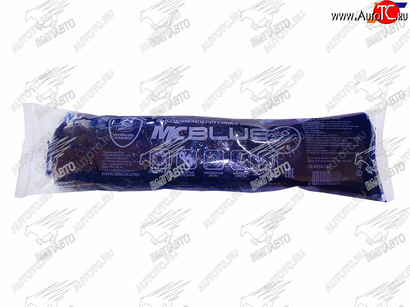 739 р. Смазка литиевая высокотемпературная МC 1510 BLUE стик-пакет 400г VMPAUTO 1312  с доставкой в г. Пермь