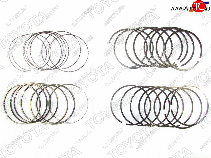 26 999 р. Кольца поршневые TOYOTA LAND CRUISER 200 1VDFTV TOYOTA 13011-51040  с доставкой в г. Пермь