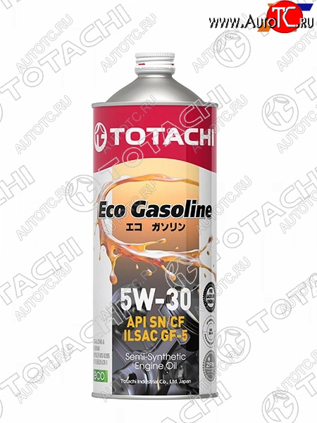 1 179 р. Масло моторное полусинтетическое TOTACHI Eco Gasoline 5W-30 SNCF, C2, GF-5 1л TOTACHI 10801  с доставкой в г. Пермь