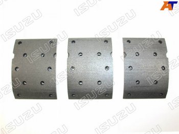 9 399 р. Колодки тормозные    задние  накладки   ISUZU FSR90 ISUZU 1-47126-812-0  с доставкой в г. Пермь. Увеличить фотографию 1