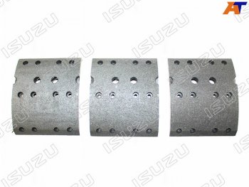 9 999 р. Колодки тормозные  перед      накладки  ISUZU FSR90 ISUZU 1-47126-161-0  с доставкой в г. Пермь. Увеличить фотографию 1