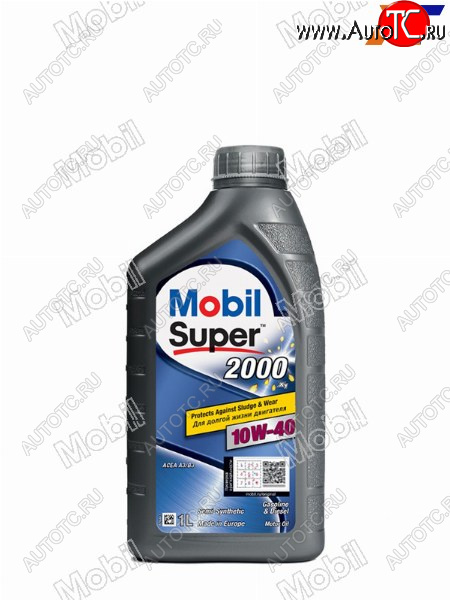 619 р. Масло моторное полусинтетическое MOBIL SUPER 2000 X1 10W-40 GSP SN PLUS, SNCF, A3B3 1L             MOBIL 152569  с доставкой в г. Пермь