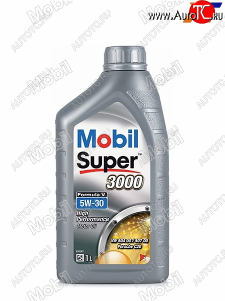 1 199 р. Масло моторное синтетическое MOBIL Super 3000 Formula V 5W-30, SN, C2, C3 1л                         MOBIL 153454  с доставкой в г. Пермь