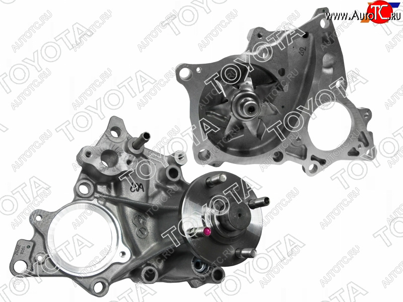 9 499 р. Помпа водяная TOYOTA (1-2GDFTV) Toyota Hilux AN120 дорестайлинг (2016-2020)  с доставкой в г. Пермь