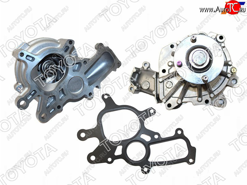 12 549 р. Насос водяного охлаждения SAT Toyota Land Cruiser Prado J150 дорестайлинг (2009-2013)  с доставкой в г. Пермь