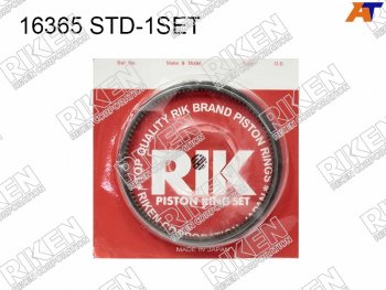Кольца поршневые (к-т на 1 поршень) STD D16AZC RIKEN  