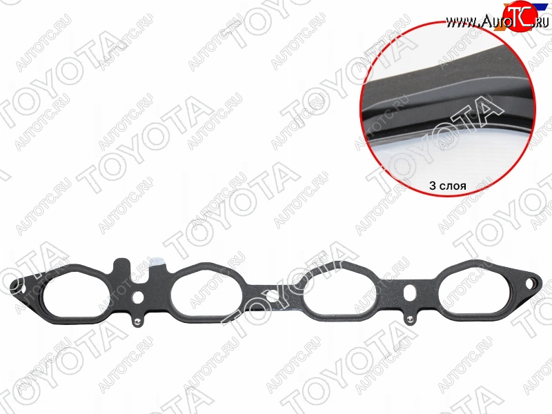 1 449 р. Прокладка впускного коллектора 2UZ TOYOTA Lexus GS300 S160 дорестайлинг (1997-2001)  с доставкой в г. Пермь