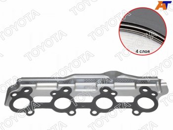 2 359 р. Прокладка выпускного коллектора TOYOTA LAND CRUISER 200 2UZFE 07- TOYOTA 17198-50010  с доставкой в г. Пермь. Увеличить фотографию 1