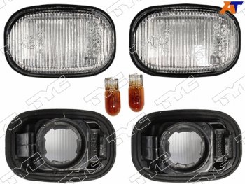 489 р. Поворот в крыло TOYOTA COROLLA 120RAV4 10, 20PROBOX белый комплект  LH+RH                          TYC 18-3543-A4-5Z  с доставкой в г. Пермь. Увеличить фотографию 1