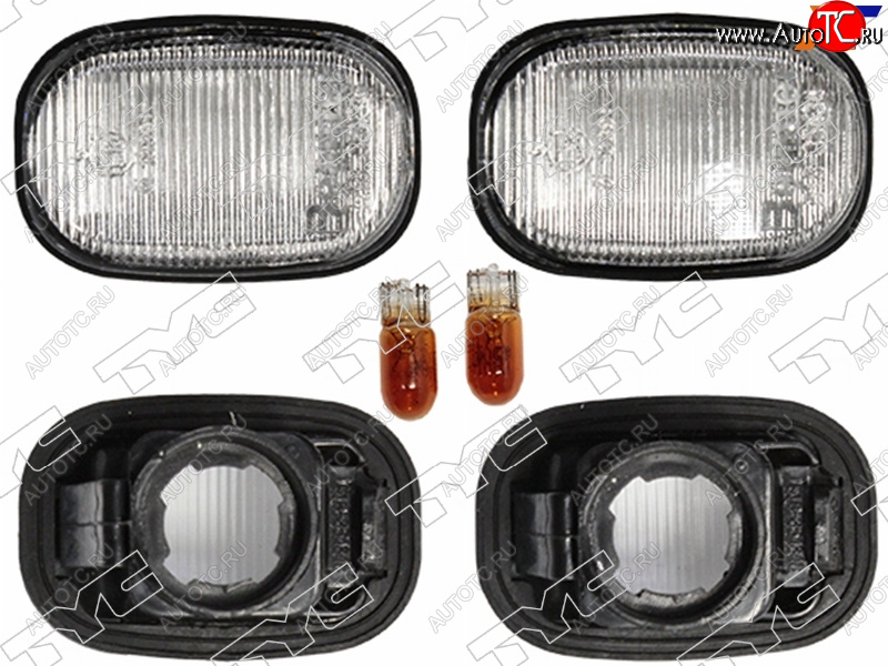 489 р. Поворот в крыло TOYOTA COROLLA 120RAV4 10, 20PROBOX белый комплект  LH+RH                          TYC 18-3543-A4-5Z  с доставкой в г. Пермь