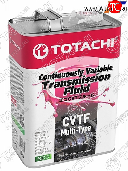 5 399 р. Масло трансмиссионное синтетическое TOTACHI CVT MULTI-TYPE 4л TOTACHI 20504  с доставкой в г. Пермь