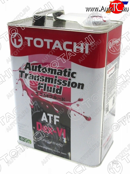 4 749 р. Масло трансмиссионное синтетическое TOTACHI ATF DEX-VI 4л TOTACHI 20904  с доставкой в г. Пермь