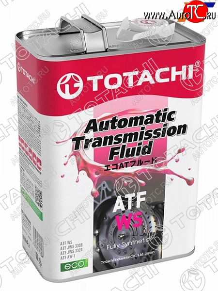5 299 р. Масло трансмиссионное синтетическое TOTACHI ATF WS 4л TOTACHI 20804  с доставкой в г. Пермь