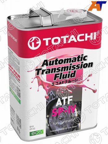 4 599 р. Масло трансмиссионное синтетическое TOTACHI ATF SP-IV 4л TOTACHI 21004  с доставкой в г. Пермь. Увеличить фотографию 1