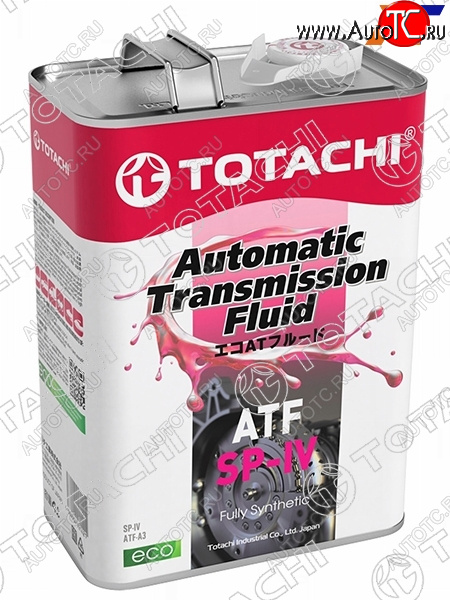 4 599 р. Масло трансмиссионное синтетическое TOTACHI ATF SP-IV 4л TOTACHI 21004  с доставкой в г. Пермь