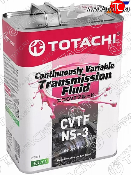 5 699 р. Масло трансмиссионное синтетическое TOTACHI CVTF NS-3 4л TOTACHI 21104  с доставкой в г. Пермь
