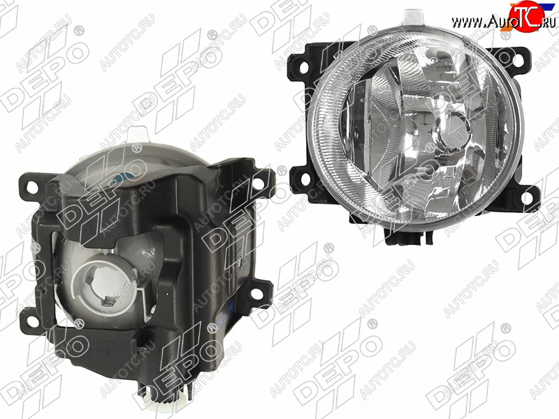 3 399 р. Фара противотуманная (Слева) Toyota Land Cruiser (J200) 07-21  RAV4 (XA40) 12-19  Estima 06-16 DEPO 212-2089L-UQ  с доставкой в г. Пермь