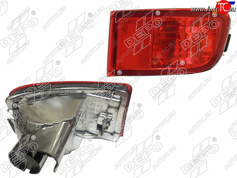1 439 р. Отражатель Toyota Land Cruiser Prado (J120) 02-09  4Runner 02-09  Hilux Surf 02-09 (Сзади Справа) DEPO 212-2924R-E  с доставкой в г. Пермь