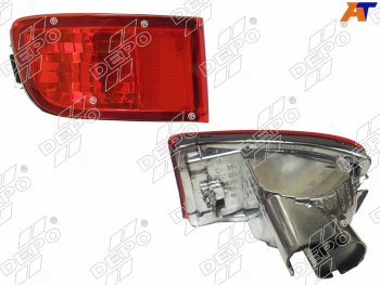 1 439 р. Отражатель Toyota Land Cruiser Prado (J120) 02-09  4Runner 02-09  Hilux Surf 02-09 (Сзади Слева) DEPO 212-2924L-E  с доставкой в г. Пермь. Увеличить фотографию 1