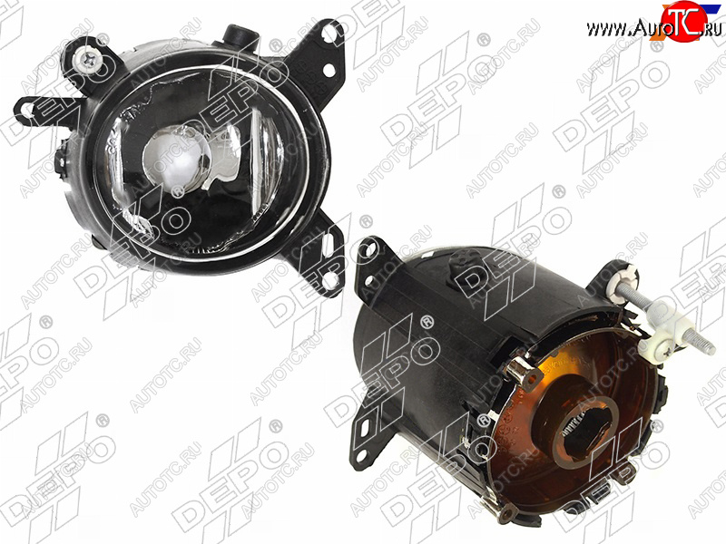1 999 р. Фара противотуманная Mitsubishi Lancer 07-15  Colt 02-12 (Справа) DEPO 214-2040R-UQ  с доставкой в г. Пермь