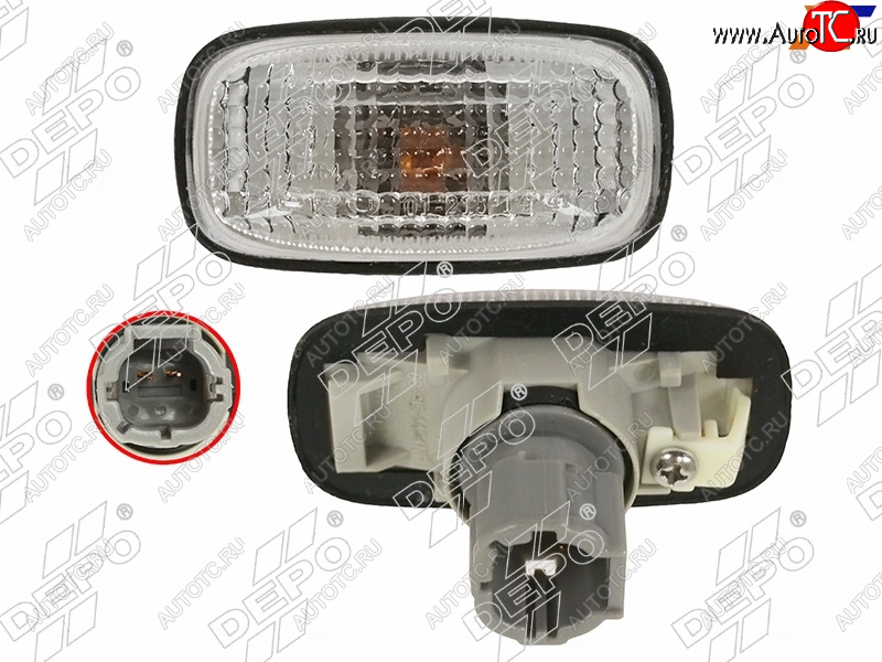 549 р. Поворот Nissan Almera Classic 06-12 (Справа=Слева) DEPO 215-1424N-AE-C  с доставкой в г. Пермь