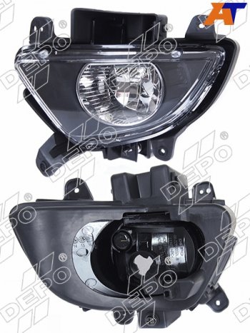 4 399 р. Фара противотуманная (Слева) Hyundai i30 10-12 DEPO 221-2032L-UE  с доставкой в г. Пермь. Увеличить фотографию 2