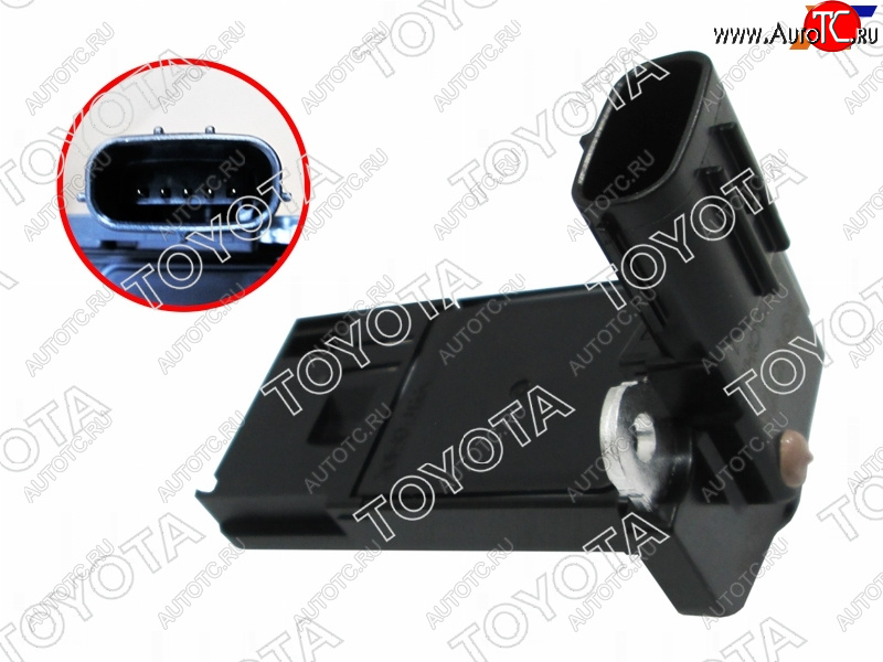 8 599 р. Датчик расхода воздуха TOYOTA HILUXPRADOHIACE 02- 1-2TR3RZ2UZ1UR3UR TOYOTA 22204-75030  с доставкой в г. Пермь