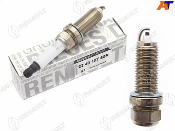 559 р. Свеча зажигания RENAULT CLIOKANGOOLOGANSANDEROCITROEN C2C3C4PEUGEOT 206207307 HR16H4MET3J RENAULT 224018760R  с доставкой в г. Пермь. Увеличить фотографию 1