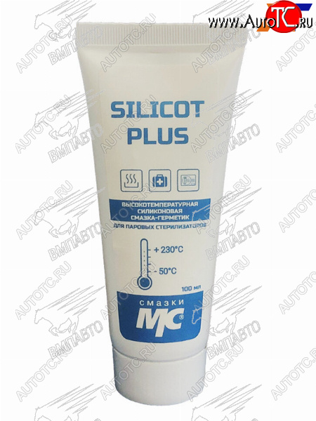 1 769 р. Высокотемпературная силиконовая смазка-герметик Silicot Plus 100мл                                   VMPAUTO 2304  с доставкой в г. Пермь