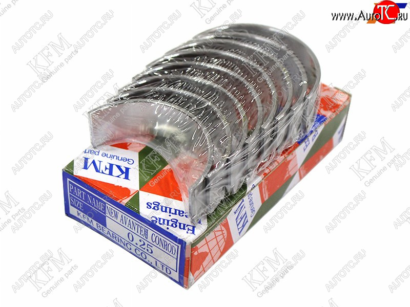 1 639 р. Вкладыши шатунные к-т 025 HYUNDAI ELANTRAI30KIA CEED 1,6 06-11 KFM 23060-2B911  с доставкой в г. Пермь