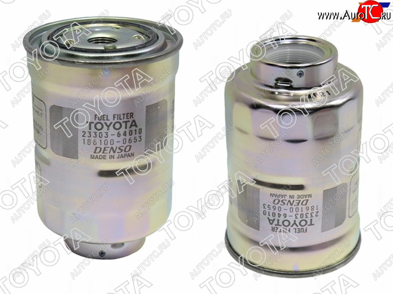 3 999 р. Фильтр топливный TOYOTA 1KZ1HZ1HD1KD2KD1CD2L3L2C5LE1AD1ND TOYOTA 23303-64010  с доставкой в г. Пермь
