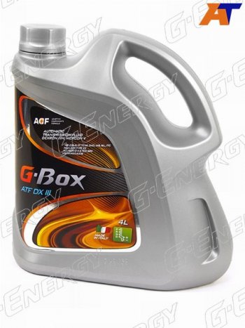 3 599 р. Масло трансмиссионное синтетическое G-BOX ATF DEX III 4л Декстрон 3 G-ENERGY 253651715  с доставкой в г. Пермь. Увеличить фотографию 1